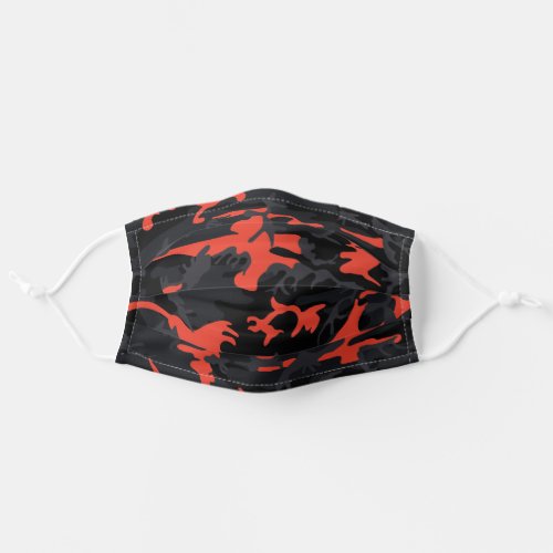 Amber Highlights Camo Adult Cloth Face Mask