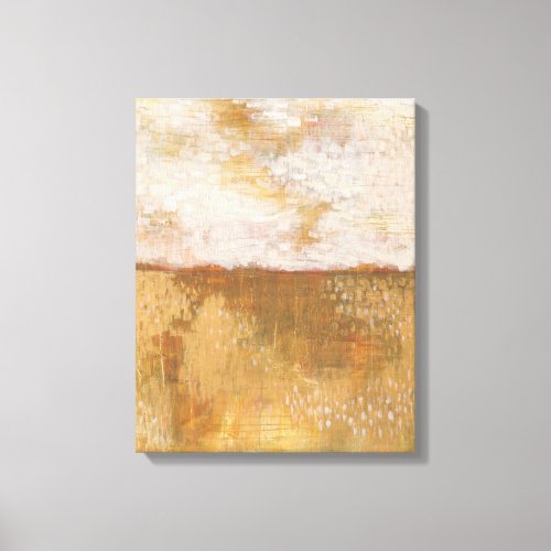 Amber Horizon Abstract Print  Melissa Averinos