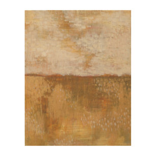 Amber Horizon Abstract Print   Melissa Averinos