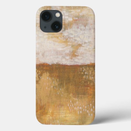 Amber Horizon Abstract Print  Melissa Averinos iPhone 13 Case