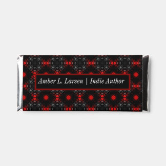 Amber L. Larsen Signature Pattern Hershey Bar Favors