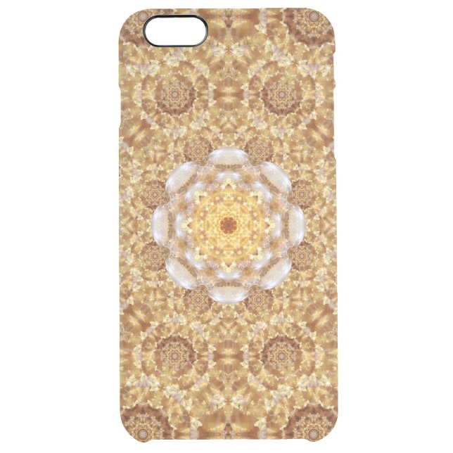Amber Mandala Uncommon iPhone Case (Back)