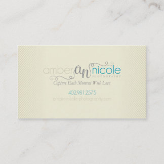 Amber Nicole Photography | Custom Business Card