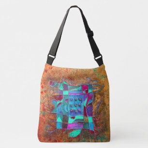 ”Amber Opening” by Paul Buică Crossbody Bag