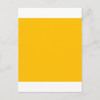 Amber Orange Postcard