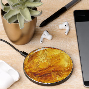 Amber Pattern Wireless Charger