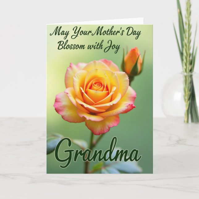 Amber Rose Sweet Mothers Day Card (Front)