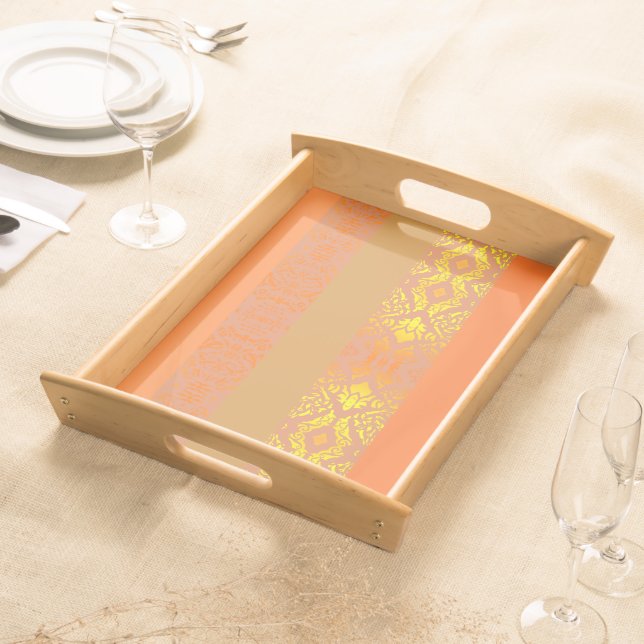 Amber Royale Serving Tray (Front)