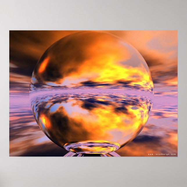 Amber Skies Poster (Front)