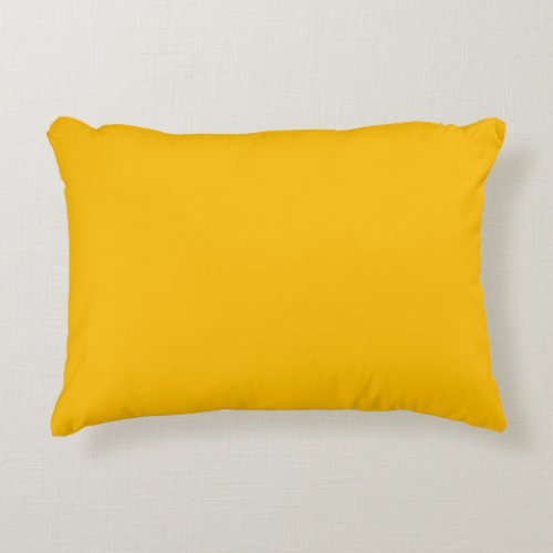 Amber Solid Color Accent Pillow