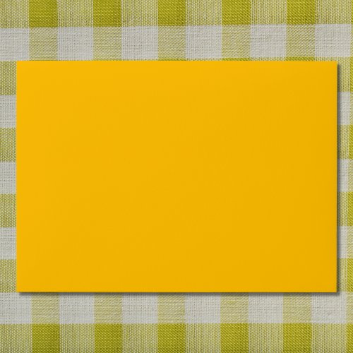 Amber Solid Color  Envelope