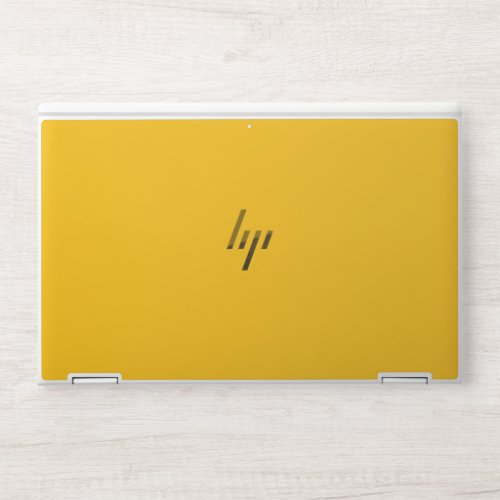 Amber	 solid color  HP laptop skin