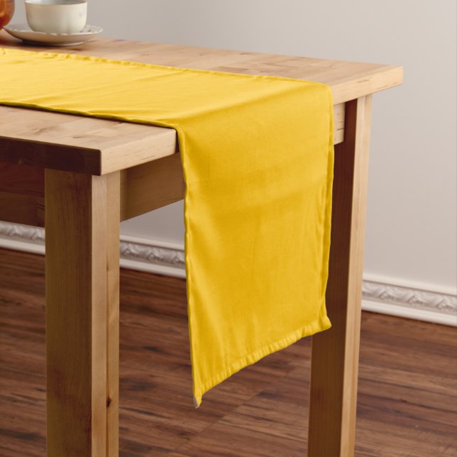Amber	 (solid color)  long table runner (In Situ)