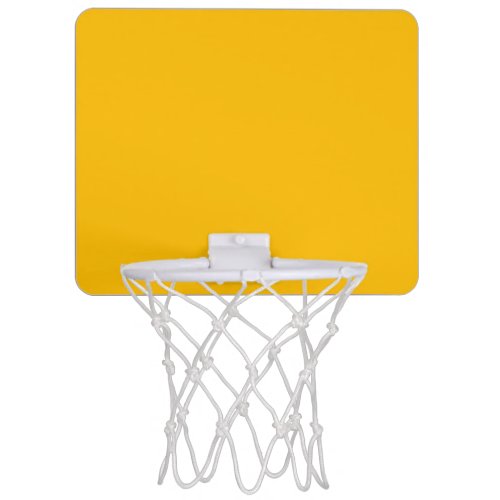Amber Solid Color Mini Basketball Hoop