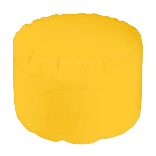 Amber	 solid color  pouf