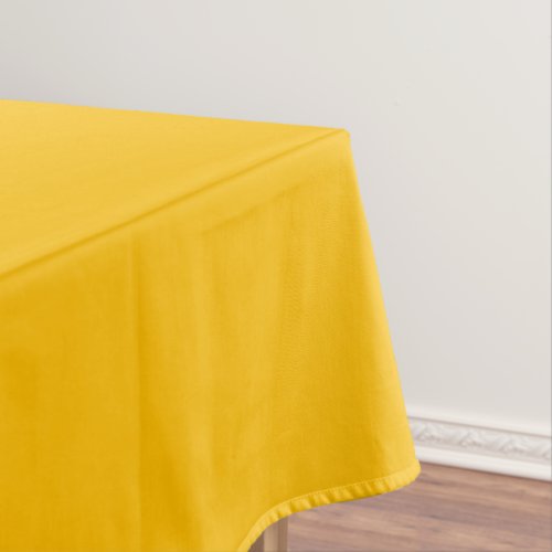 Amber	 solid color  tablecloth