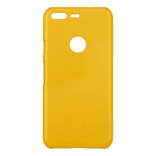 Amber	 solid color  uncommon google pixel case