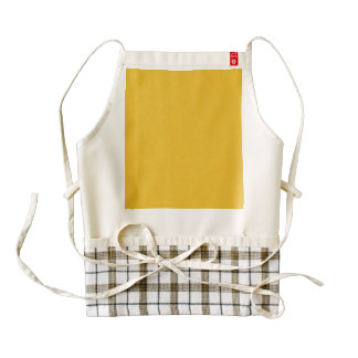 Amber Star Dust Zazzle HEART Apron