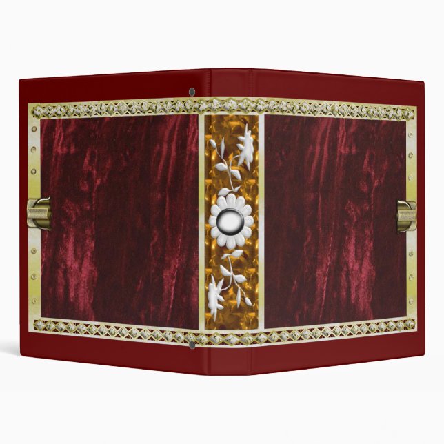 amber & velvet binder (Background)