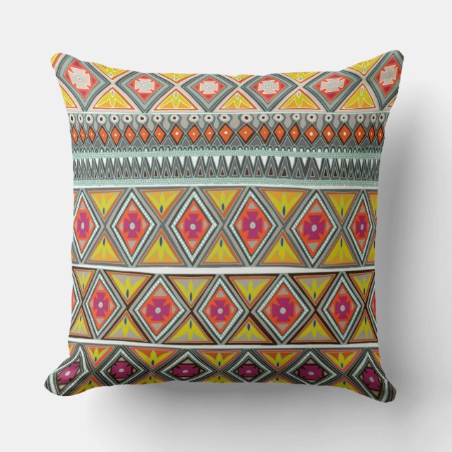 amber veneto throw pillow (Front)