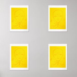 Amber Wall Art Sets