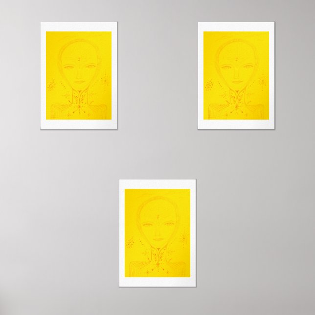 Amber Wall Art Sets (Front)