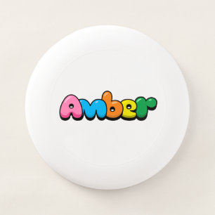 Amber Wham-O Frisbee