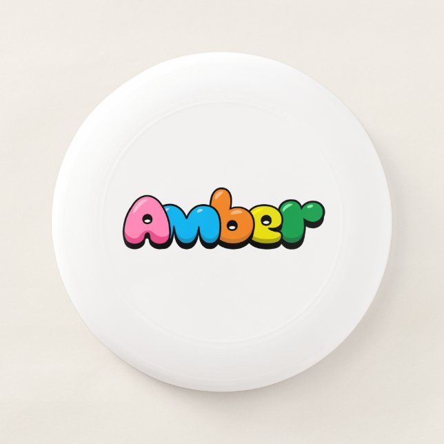 Amber Wham-O Frisbee (Front)