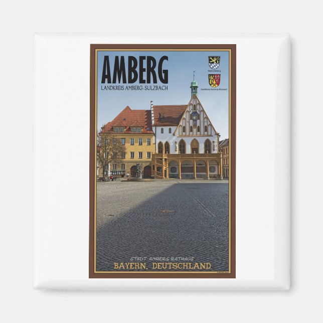 Amberg - Rathaus Magnet (Front)
