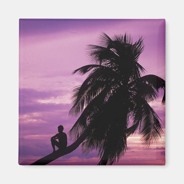 Ambergris Caye, Belize, Central America. Magnet (Front)