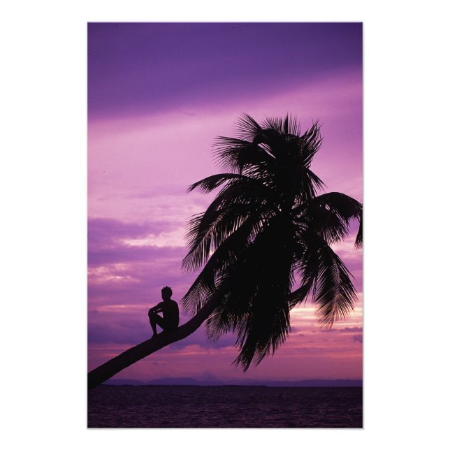 Ambergris Caye, Belize, Central America. Photo Print (Front)