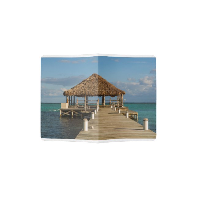 Ambergris Caye Belize Passport Holder (Opened)
