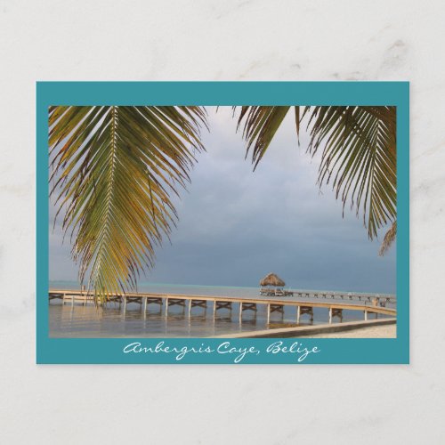 Ambergris Caye Belize Postcard