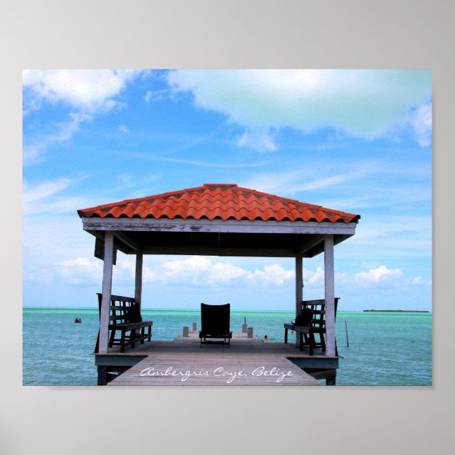 Ambergris Caye, Belize Poster (Front)