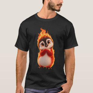 Amberlicious Fire Penguin T-Shirt