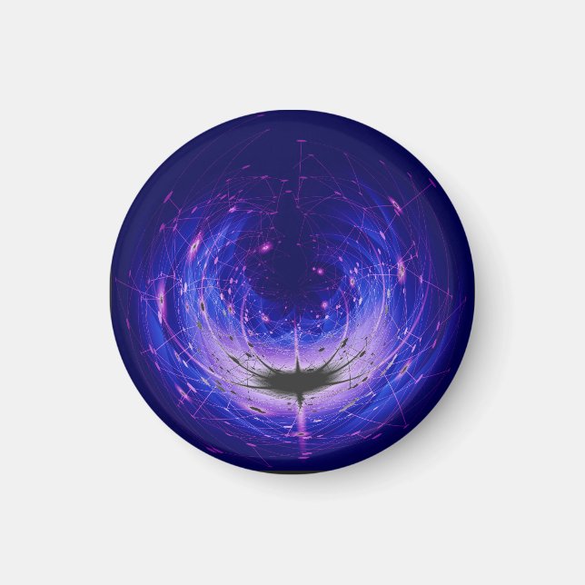 Amberlight Cold Blue Polar Flare Magnet (Front)