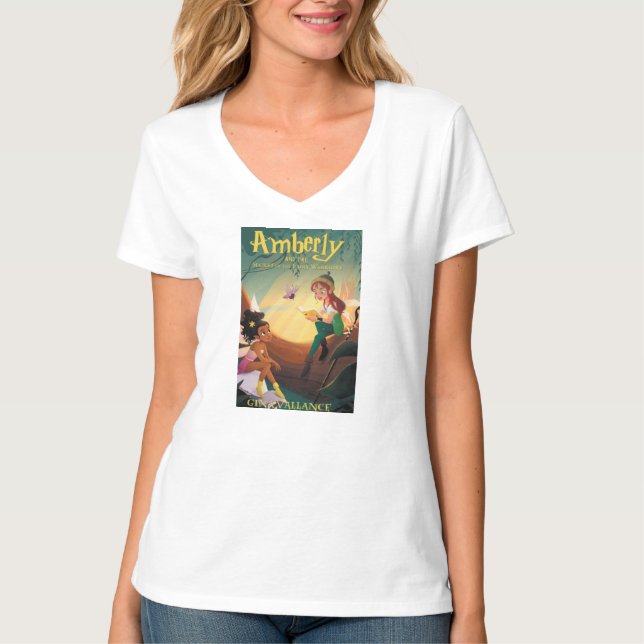 Amberly and the Secret of the Fairy Warriors T-Shirt (Front)
