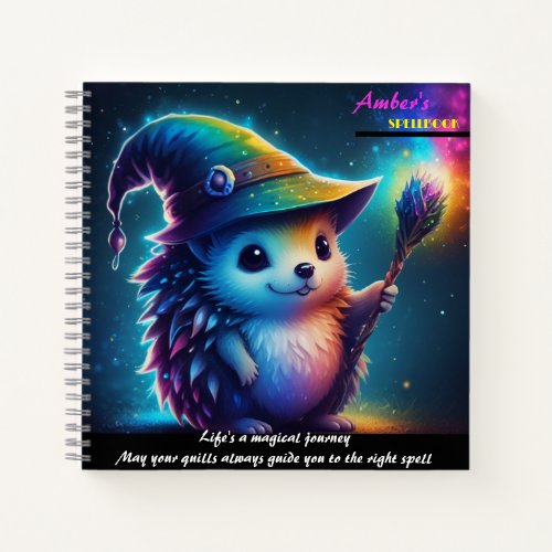 Ambers Magical Spellbook Notebook