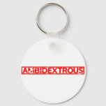 Ambidextrous Stamp Keychain