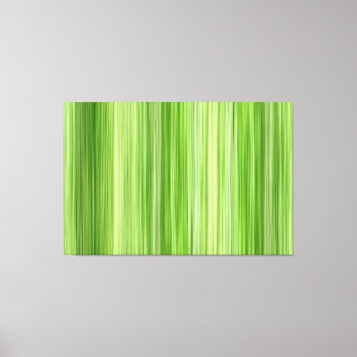 Ambient 3 Green Original modern design Key Lime Canvas Print