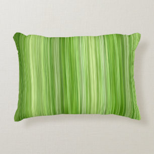 Ambient 3 Green, Original modern design "Key Lime" Decorative Pillow