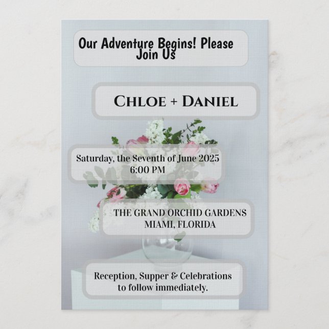 Ambient Bokeh Lights Modern Wine Glass Formal  Invitation (Front)