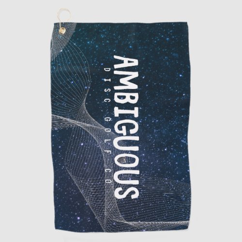 Ambiguous Disc Golf Co Space Disc Towel