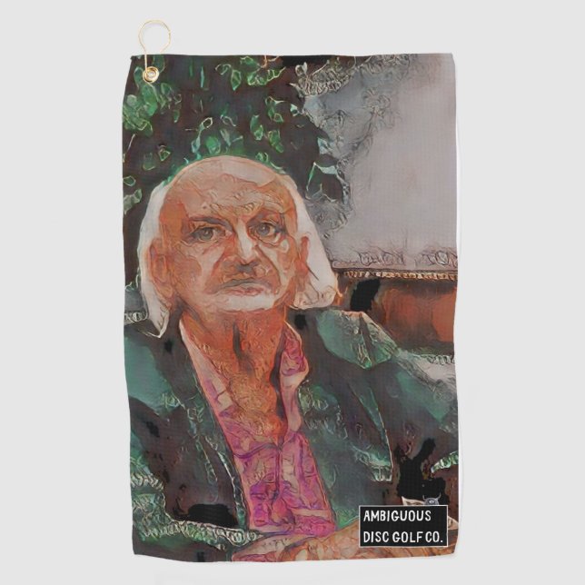 Ambiguous Disc Golf Disc Bag Towel (Front)