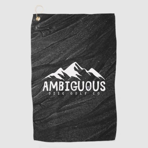 Ambiguous Disc Golf Disc Towel