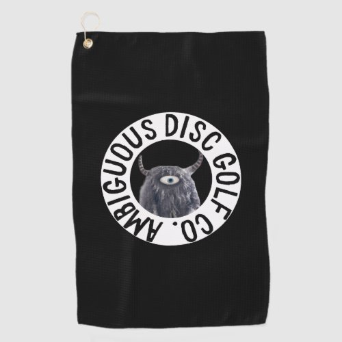 Ambiguous Disc Golf Disc Towel