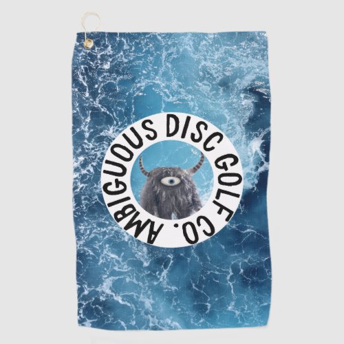 Ambiguous Disc Golf Disc Towel