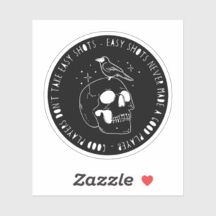 Ambiguous Disc Golf Sticker