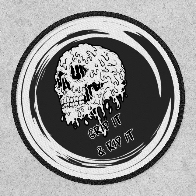 Ambiguous Disc Golf Velcro Patch (Front)