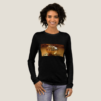 AMBITION Golden Apple Ambition Typography Long Sle Tri-Blend Shirt